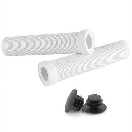 1 pair * Bicycle Handlebar Grips Cover-White
