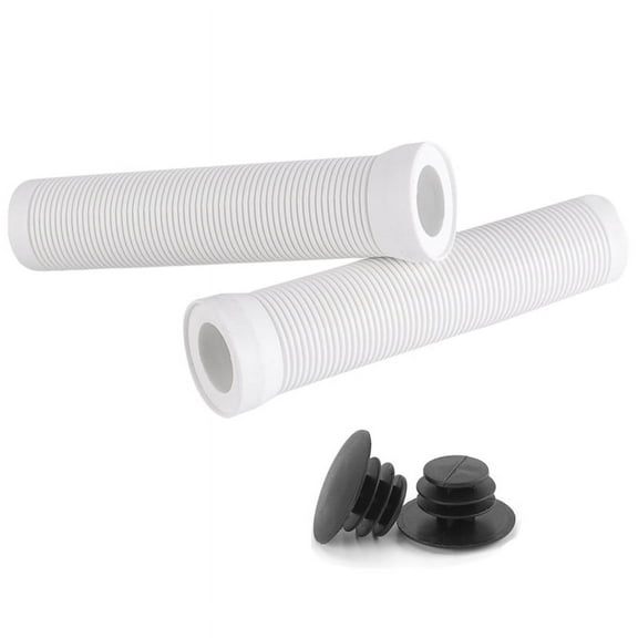1 pair * Bicycle Handlebar Grips Cover-White