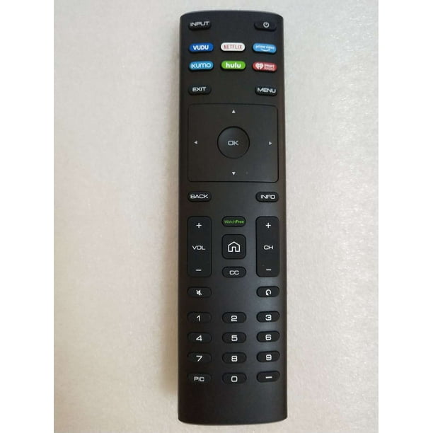 Infared Remote Control XRT136 Replace for Vizio TV D50xg9 D55F2 D55X
