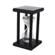 thumbnail image 1 of Reloj de arena de madera de 30 minutos, temporizador, ideal para regalo o decoración, color blanco., 1 of 9