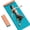 Blue+Orange, variant on Frach Foldable Yoga Mat Extra Long 75",0.4" Thick Exercise Mat,Muti-fundctional,High-Density for Gym and Travel,Indoor and Outdoor(Green+Gray)