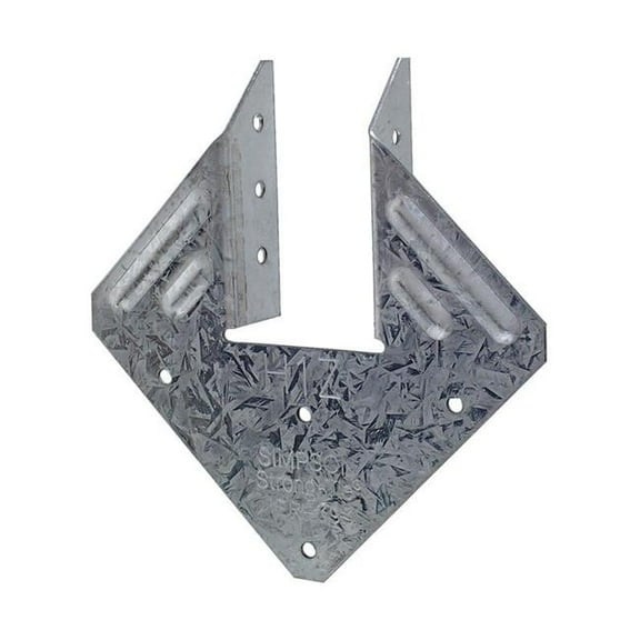 Simpson Strong-Tie 5607502 4 x 4 in. 18 Gauge Galvanized Steel Hurricane Tie