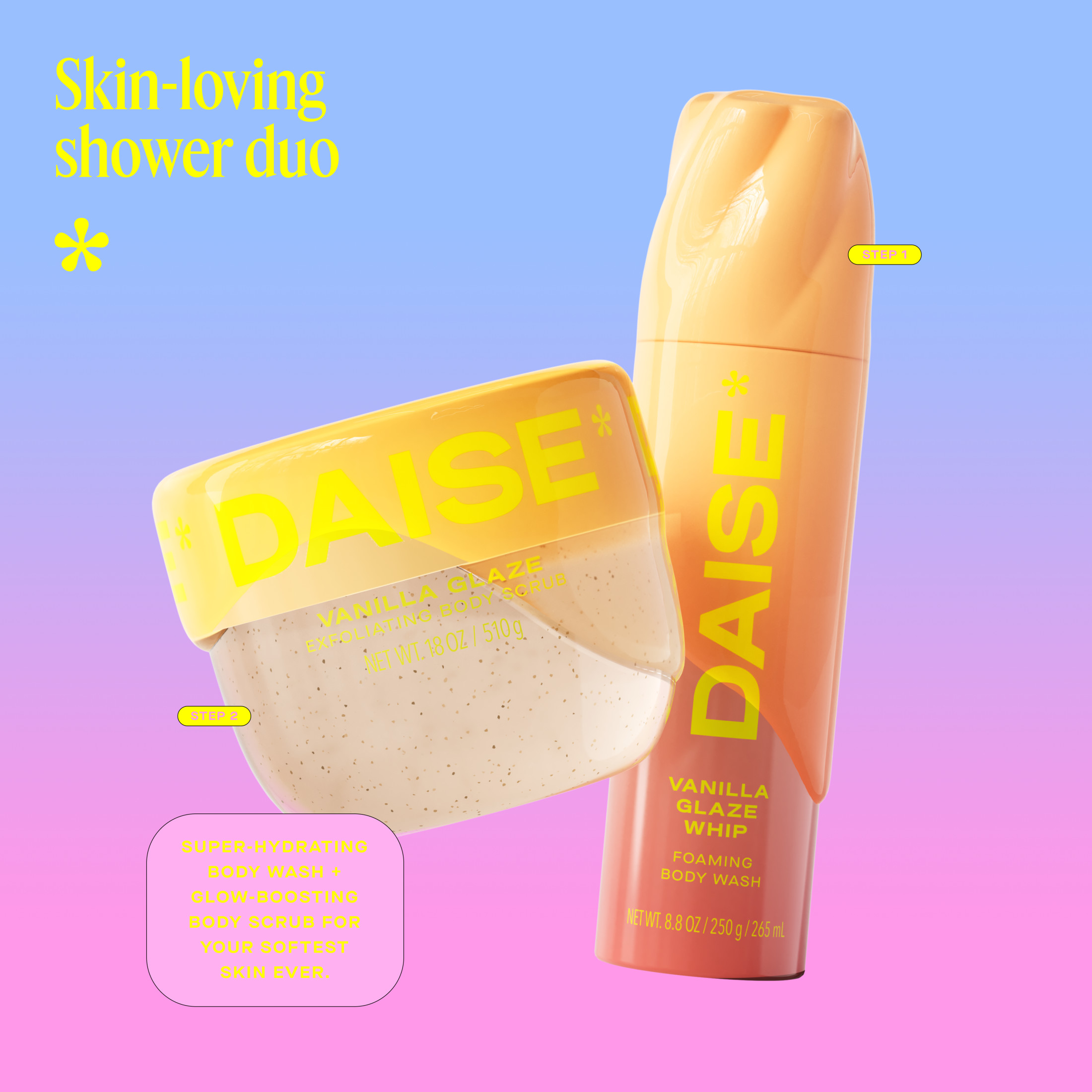 DAISE Vanilla Glaze Body Trio Gift Set photo 5