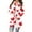 White-5, variant on Women's Valentine's Coat Long Sleeve Heart Print Tunic Lounge Cardigan Top White-3 S