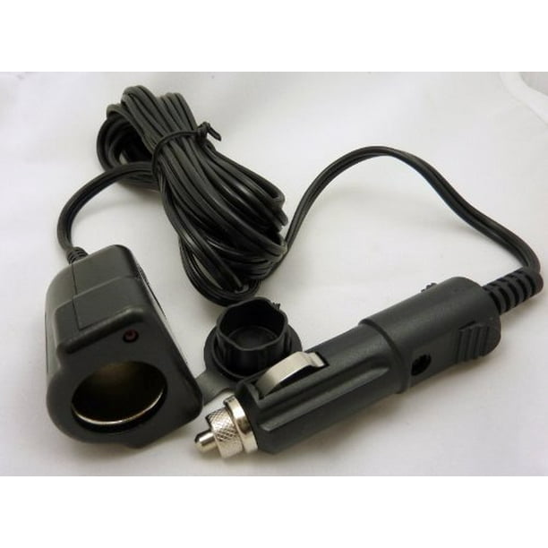 Philmore 12vdc 10 Ft Cigarette Lighter Extension Cord with Fuse and LED