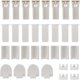 thumbnail image 1 of Juego de accesorios para cortinas de visillo plisado de 32 piezas Pérdida de piezas de recambio de visillo plisado, 1 of 4