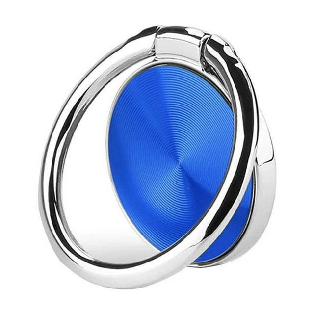 Transemion 360 Degree Rotation Cell Phone Ring Phone Grip Stand stand Magnetic phone ring Holder Tablets Metal Magnetic Car Mount