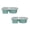 2Pack Light Green, variant on 2Pcs Reusable Silicone Food Storage Containers With Lids Leakproof Meal Prep Bento For Kitchen Organization And Fresh Snack Keeping Storage Containers Practical Home Decor