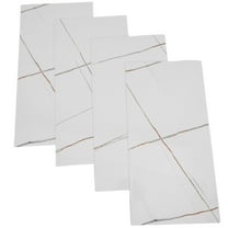 Hemobllo Multi Color Splashproof Peel and Stick Wall Tiles for Easy DIY Home Decoration Made of PET, 4pcs