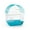 Teal/White, variant on Prevue Pet Products Southbeach Teal/White Flat Top Bird Cage SP50061