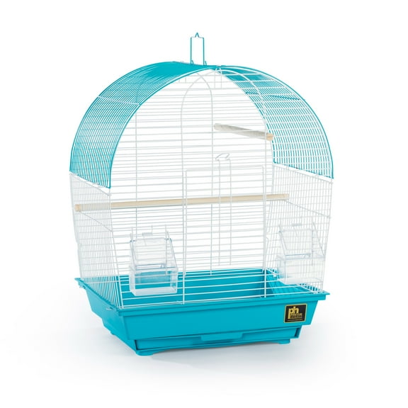 Prevue Pet Products Southbeach Teal/White Dome Top Bird Cage SP50071