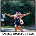 thumbnail image 4 of Bolso bandolera de peluche de panda para niños, bolso de hombro con diseño de panda de peluche, bolso de muñeca de animal esponjoso para niños pequeños, 4 of 7