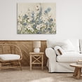 thumbnail image 2 of Stupell Industries Garden Blossoms in Blue & White Floral Painting Wrapped Canvas Canvas Art Print Wall Art, 48 x 36, 2 of 7