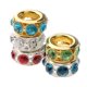 thumbnail image 3 of 5 Unids Rhinestone Metal Dreadlocks Beads Brillante cabellero Colgantes Decoración Para Mujeres Niñas Joyería De DIY Collar Que Hac Yinane Dreadlock Hair Beads, 3 of 8