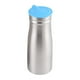 thumbnail image 2 of Jarra de agua fría de acero inoxidable de 1000 ml, 8,4 x 23 cm, multifuncional, para uso comercial, gran capacidad, resistente, contenedor de bebidas. Azul, 2 of 8
