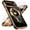 Black, variant on Dteck Phone Case for Google Pixel 10 /10 Pro with 2 Pack Tempered Glass Screen Protectors, Gold Plated Heart Design, TPU Protective Cover with Ring Kickstand and Camera Protection, Black
