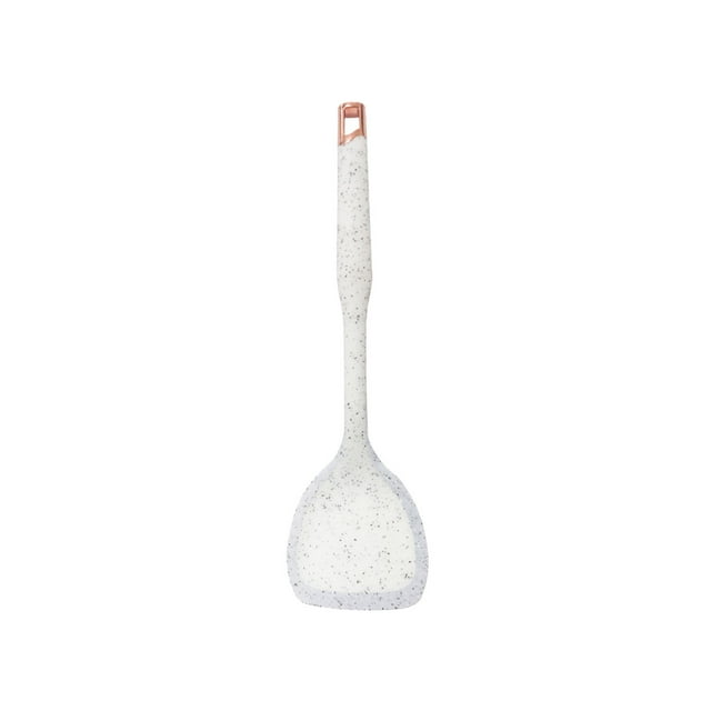 Leodye 1PCS Non-stick Plated Cookware Spatula Scratch-proof Easy-clean Home Kitchen Multifunctional Cooking Tool -13.77x3.74x0.39in
