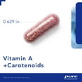 thumbnail image 4 of Pure Encapsulations Vitamin A + Carotenoids (Lutein, Zeaxanthin, and Astaxanthin) | Hypoallergenic Dietary Supplement | 30 Capsules, 4 of 10