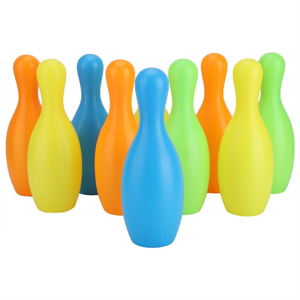 Rdeghly Colorful Bowling Ball Play Baby Sport Toys Kids Game Toy Set 10