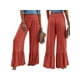 thumbnail image 4 of Txlixc - Pantalones de salón para mujer, holgados, cómodos, de pierna ancha, con parte inferior con volantes, de talle alto, sueltos, informales, para trabajo Txlixc Casual, 4 of 5