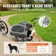 thumbnail image 5 of Carrito 2 en 1 para mascotas VEVOR con remolque de bicicleta para perros, de hasta 40 kg, 5 of 9