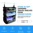 StowNGo Portable Hanging Travel Shelves, Small, from Grand Fusion