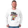thumbnail image 4 of Dennis The Menace Step Your Game Up Men's Long Sleeve Tee T Shirt Brisco Brands S, 4 of 6
