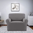 thumbnail image 3 of Easy-Going Super Stretch Sofa Slipcover Non Slip Couch Cover, Chair Size, Light Gray, 3 of 6