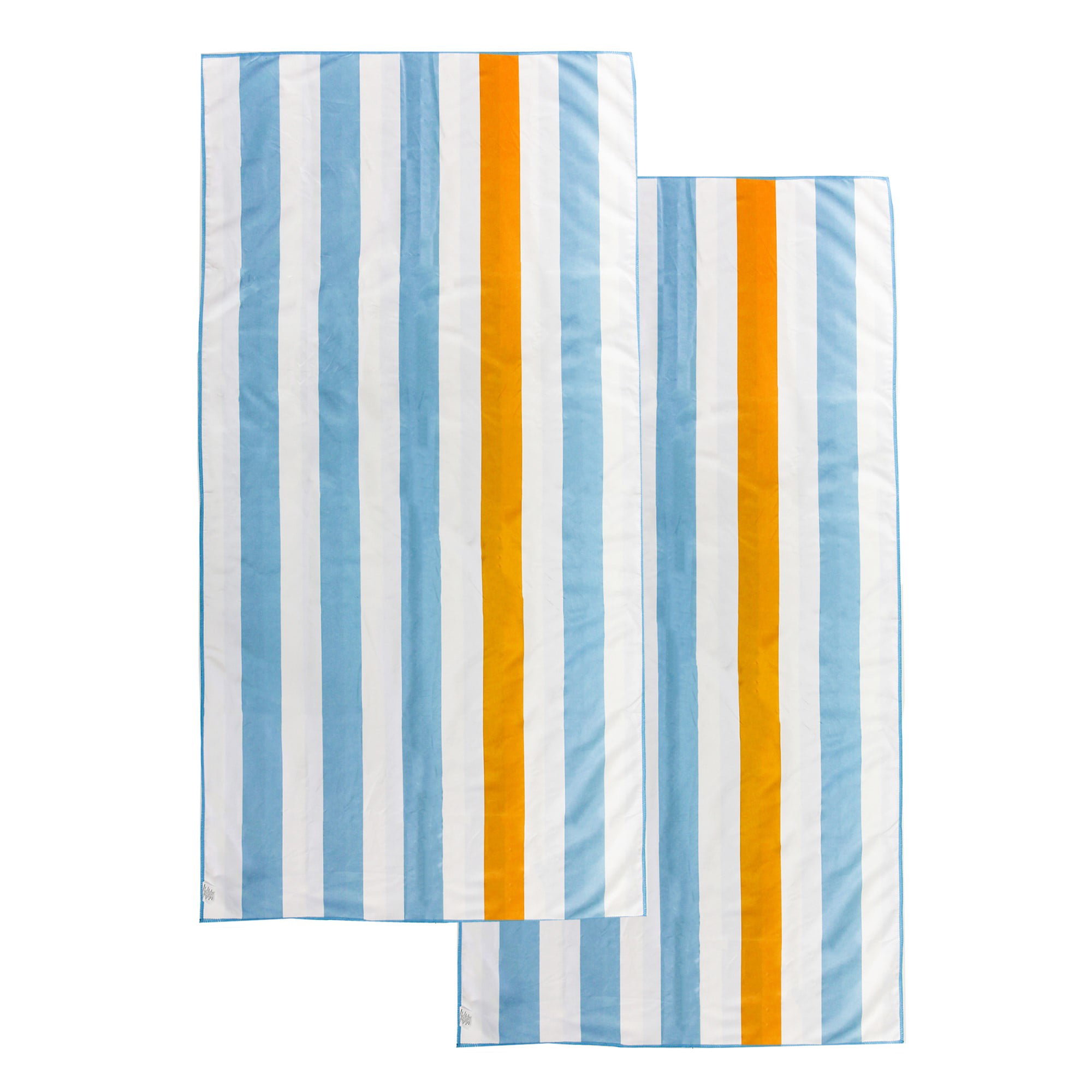 Great Bay Home 2 Pack Reversible Microfiber Beach Towel - Walmart.com ...