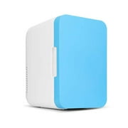 CARTTOU 8L Mini Fridge Compact Mini Refrigerator Cooler and Warmer Single Door Mini Freezer for Cars Homes Offices Dorms