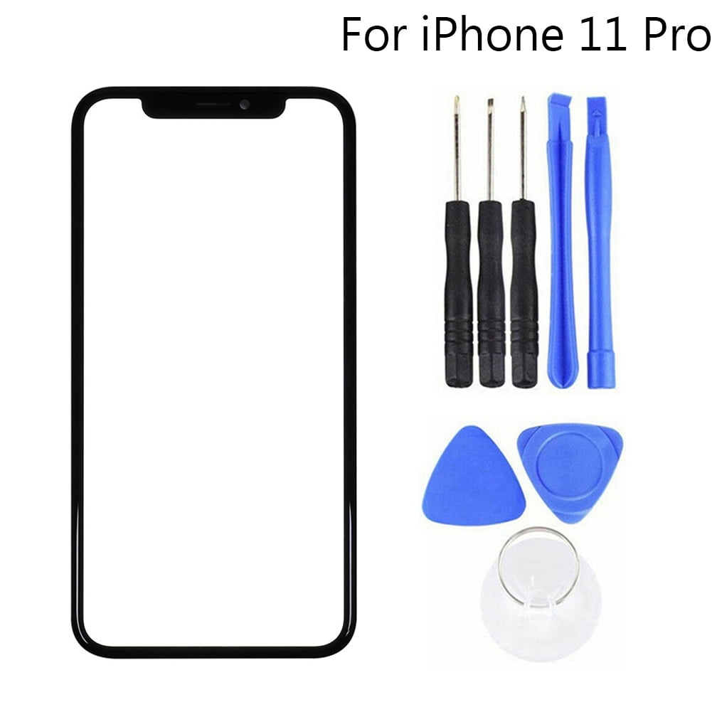 Poseidon Replacement Outer Front Glass Screen Repair Kit for iPhone X
