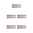 thumbnail image 2 of ZheElen Fake Nail Set French Style Scratch Resistant Press-on Fingernails Full Cover Removable for Trimble Adjustable Manicure Stickers Type 2 5Set, 2 of 6
