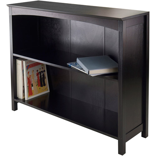 Terrace 3-Shelf Bookshelf, Dark Espresso