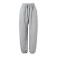 thumbnail image 3 of Juniors Teen Girls's Sweatpants Clearance with Pockets Joggers Sweatpants Active Comfy Grey Lounge Pants Sweat Pants Athletic Ladies, 3 of 4