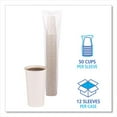 thumbnail image 2 of 20 oz. White Disposable Paper Cups, Hot Drinks, 12 Cups / Sleeve, 50 Sleeves / Carton, 2 of 4