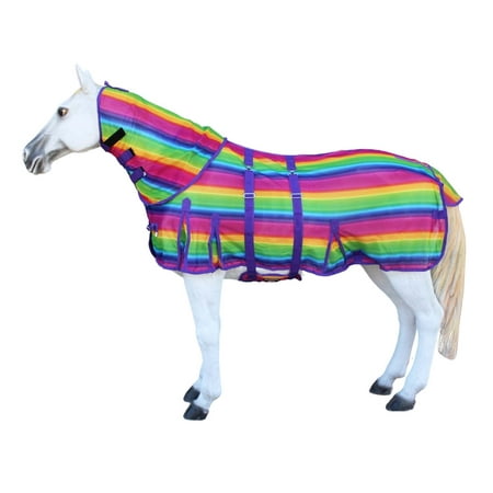 Challenger Horse Mesh Summer Fly Sheet Spring Airflow Neck 73149