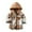 A, variant on Otqutp 2024 Fashion Toddler Kids Baby Outwear Long Sleeve Hooded Plaid Jacket Windproof Coats with Pockets for Girls Boys 0 to 8 Years