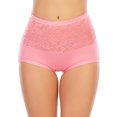 thumbnail image 4 of Women's 5-Pack  Panties Brief Tummy Control Underwear Full Coverage Ladies Briefs Cotton Tummy Control Shapewear, 4 of 6