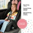 thumbnail image 2 of Disney Baby Easy Elite Slim All-In-One Convertible Car Seat, Modern Mickey, 2 of 13