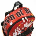 thumbnail image 3 of Disney Alice in Wonderland - Queen of Hearts 13-inch Nylon Backpack, 3 of 8