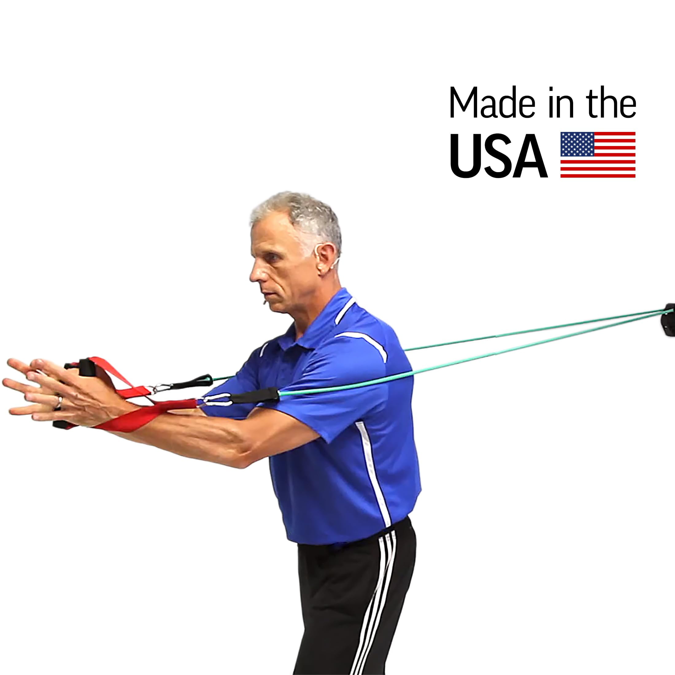 OPTP Resistance Band Wall Anchor Set by Bob and Brad: Wall Mounted Anchors for At Home Resistance Training, Home Gym Workouts, Strength Training, Fitness, and Physical Therapy Exercise - USA Made