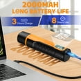 thumbnail image 5 of Dog Nail Grinder Powerful for Thick Nail-5 Speed with 2 LED Lights  Quiet BNISE Dog Nail Trimmer Pet Painless Paws Grooming for Small Medium Large Dogs & Cats, 5 of 7