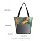 thumbnail image 3 of Fotbe Emerald Color Gold Marble Bolsa de Playa con Estampado, Bolsa de Hombro, Bolsa de Mano Espaciosa, Bolsa de Viaje Ligera, Bolsa de Compras Versátil, 3 of 6