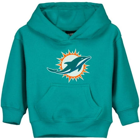 Aqua Sweatshirt - Miami Dolphins Toddler Team Logo Fleece Pullover Hoodie - Aqua