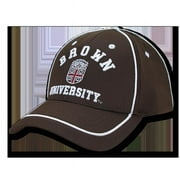 W Republic Apparel 1008-106-BRN Brown University Structured Piped Cap, Brown
