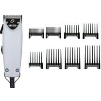 Oster Brushed Aluminum Fats Feed   8-pc Comb Set