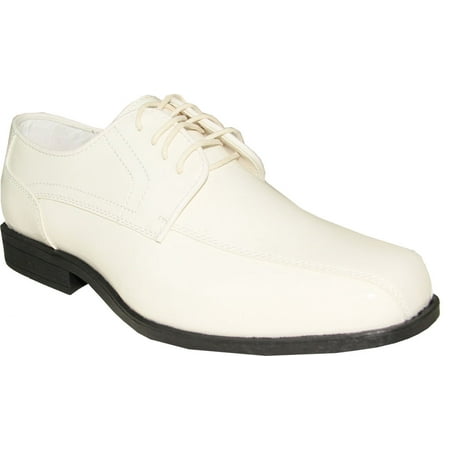 

Jean Yves JY02 Tuxedo Dress Shoe Double Runner for Wedding Prom and Formal Event (9.5 D(M) US Ivory Patent)