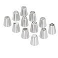 thumbnail image 1 of Haofy 14PCS/Set Icing Piping Nozzles Pastry Tips Bag Set For Cake Decorating Suppli ND, 1 of 8