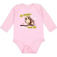 thumbnail image 3 of Inktastic My Grandma Loves Me Owl Boys or Girls Long Sleeve Baby Bodysuit, 3 of 5