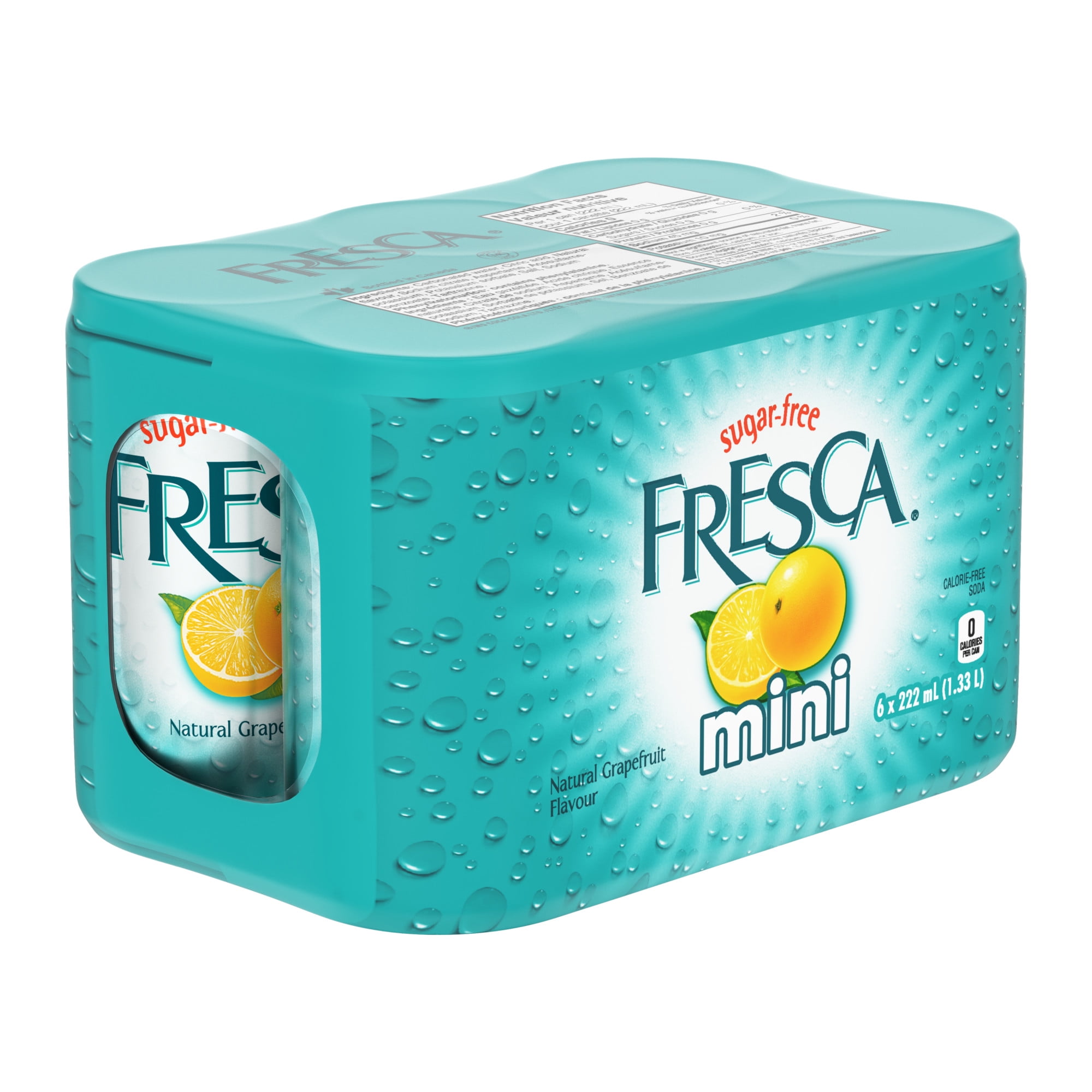 Fresca 222mL Can x 6, 222 mL